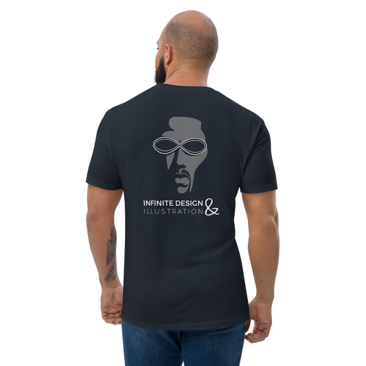 Exclamation Tee NVY/WHT