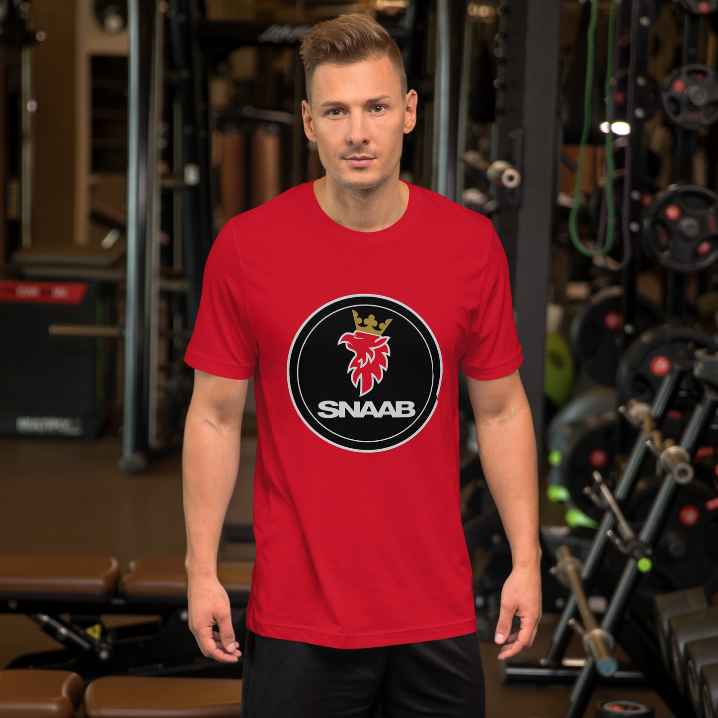 SNAAB Red Unisex t-shirt